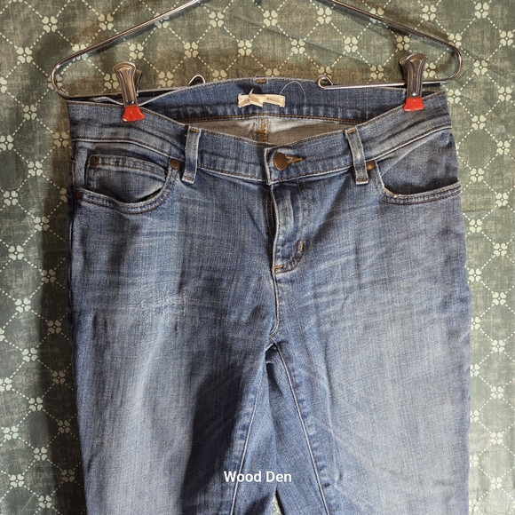 Eileen Fisher 2 petite stretch straight leg classic jeans - Picture 5 of 6